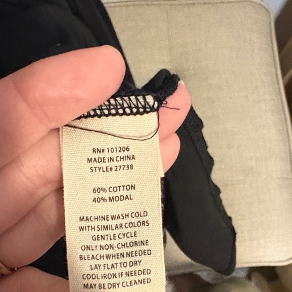 Soft Surroundings Santiago Elegant Black Maxi Dress XL - Picture 4 of 5